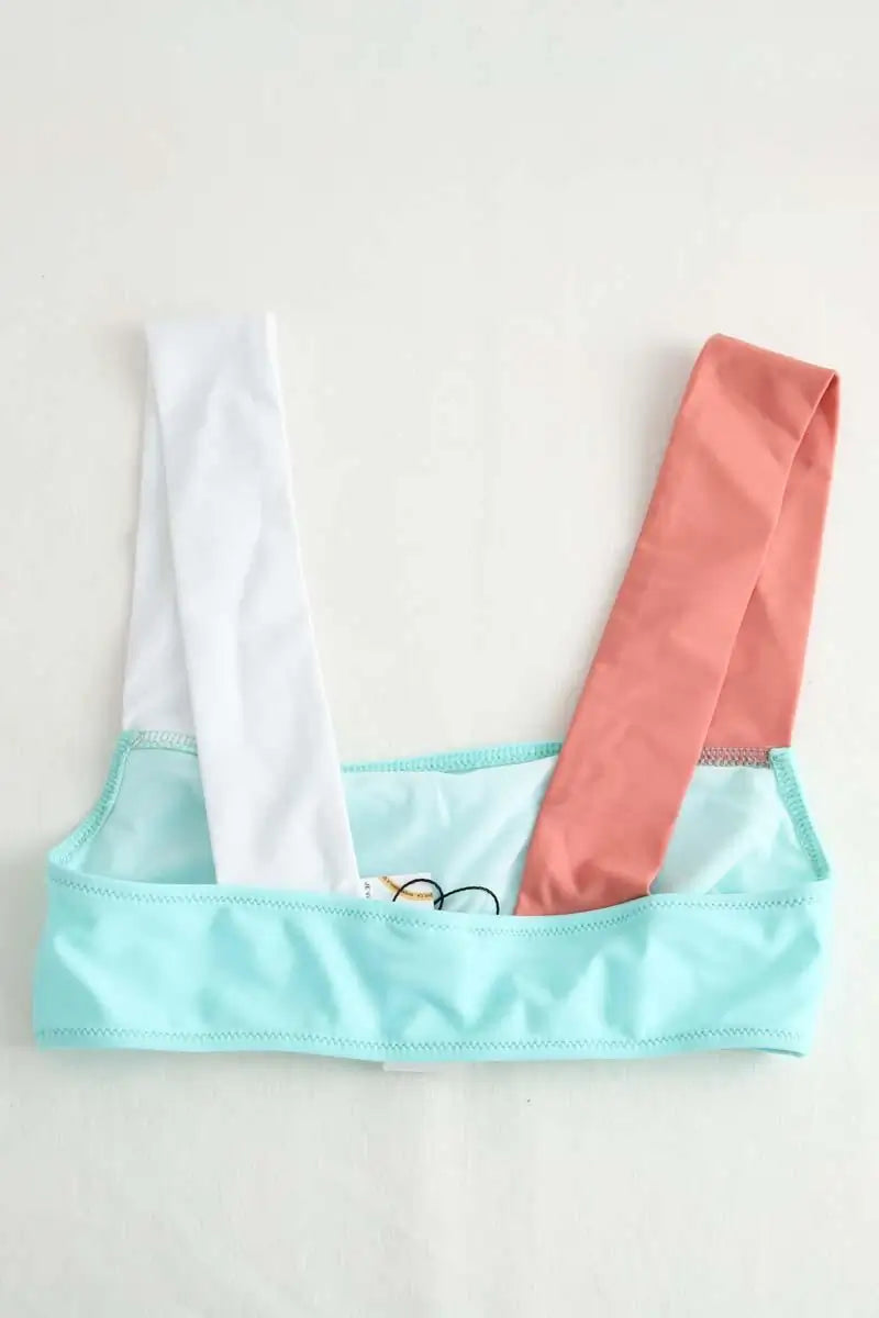 Maillot de bain Luz Marine Bleu en Polyamide