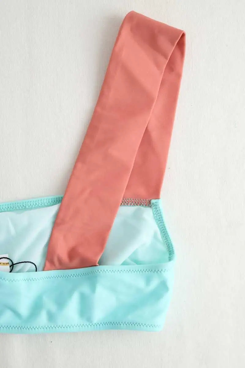 Maillot de bain Luz Marine Bleu en Polyamide