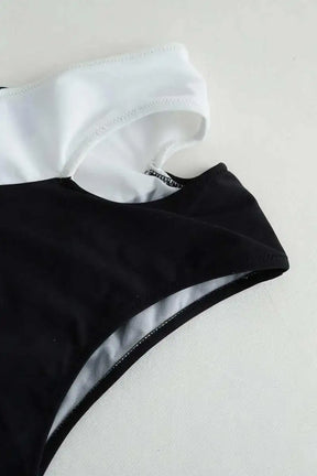 Maillot de bain Luz Marine Noir en Polyamide