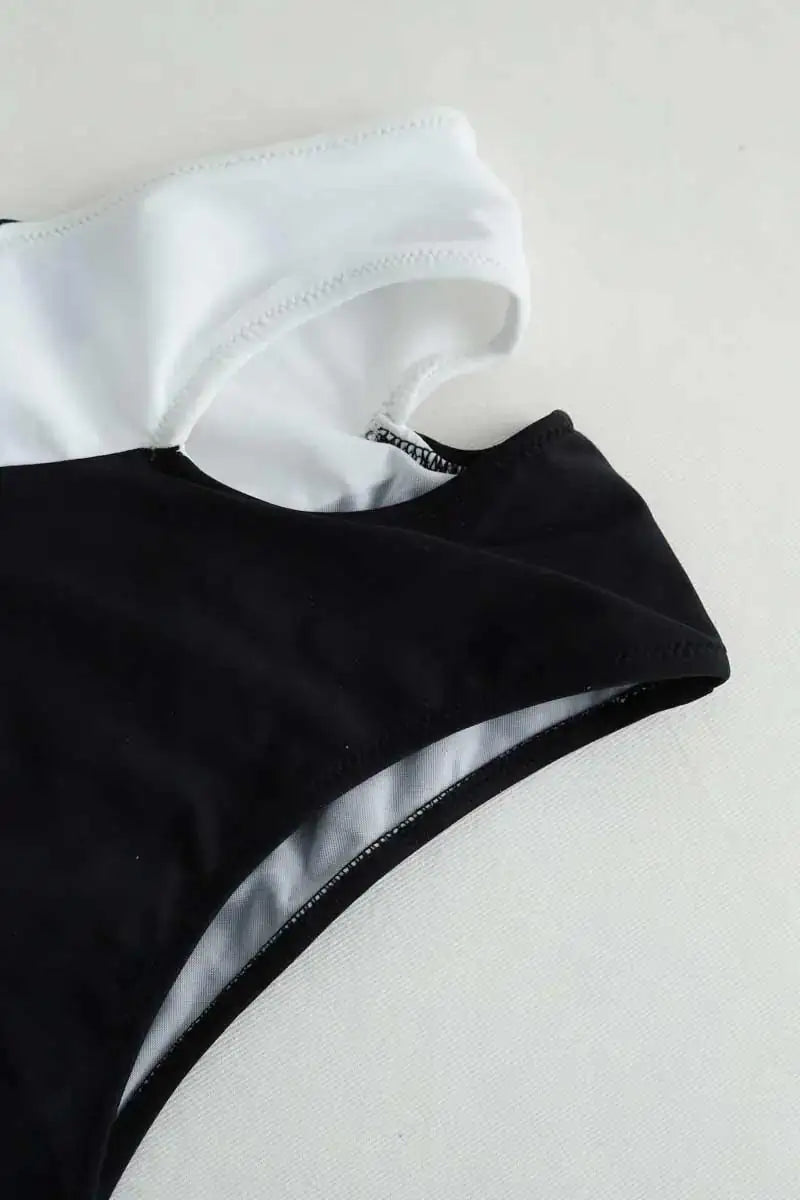 Maillot de bain Luz Marine Noir en Polyamide
