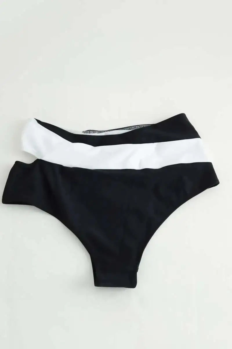Maillot de bain Luz Marine Noir en Polyamide