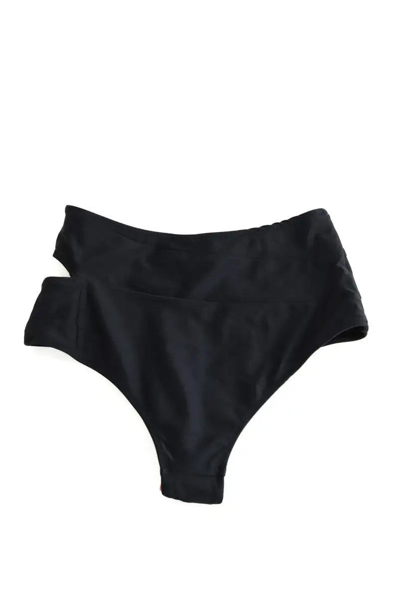 Maillot de bain Luz Marine Noir en Polyester