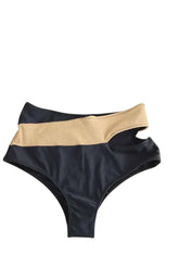 Maillot de bain Luz Marine Noir en Polyester, taille M - Seconde Main