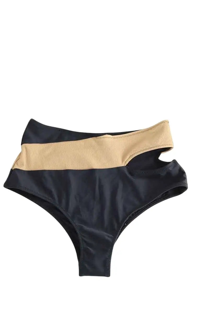 Maillot de bain Luz Marine Noir en Polyester, taille M - Seconde Main