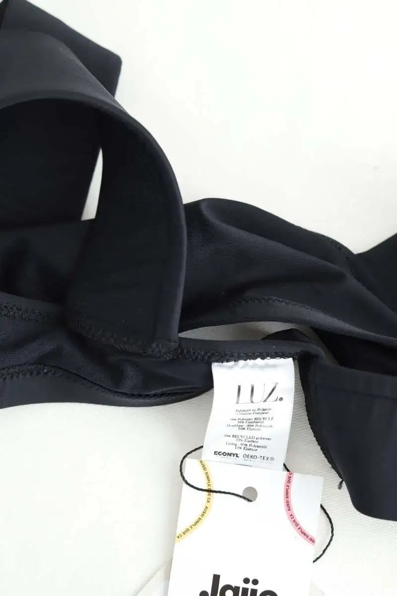 Maillot de bain Luz Marine Noir en Polyester