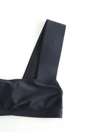 Maillot de bain Luz Marine Noir en Polyester