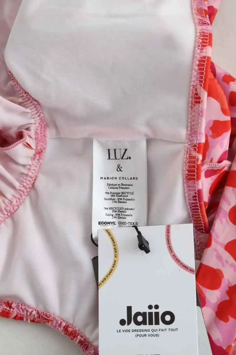 Maillot de bain Luz Mélissandre Rose en Polyester