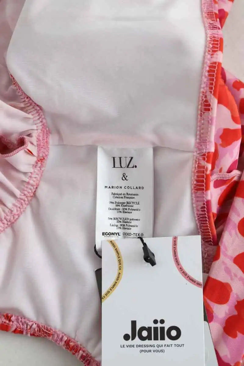Maillot de bain Luz Mélissandre Rose en Polyester