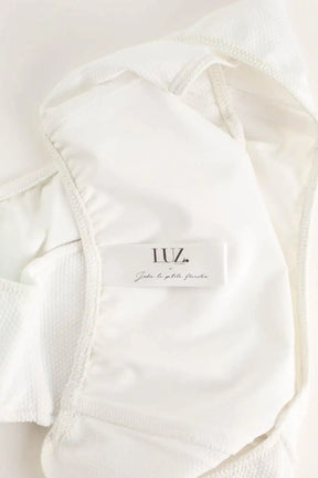 Maillot de bain Luz Serena Blanc en Polyamide
