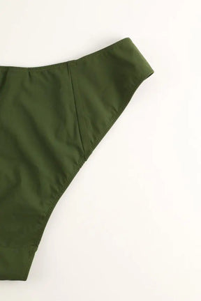 Maillot de bain Luz Serena Kaki en Polyamide