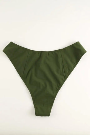 Maillot de bain Luz Serena Kaki en Polyamide