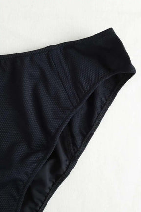 Maillot de bain Luz Serena Noir en Polyamide