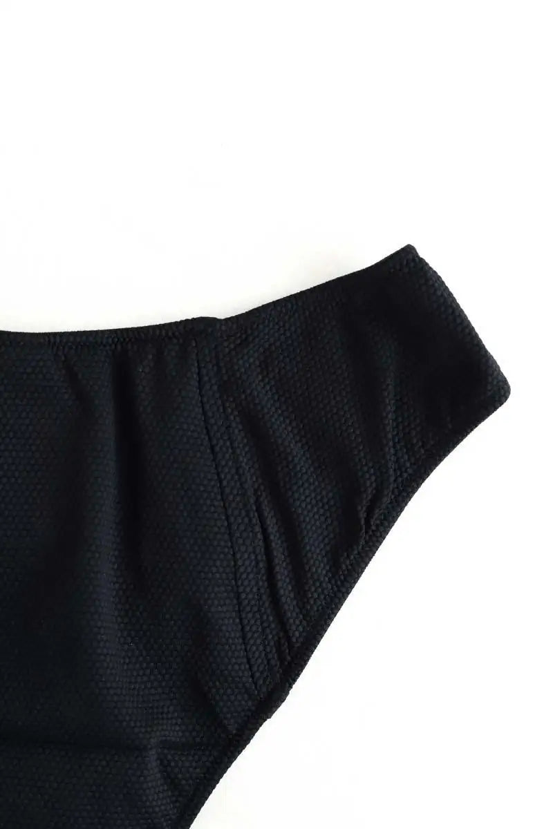 Maillot de bain Luz Serena Noir en Polyamide