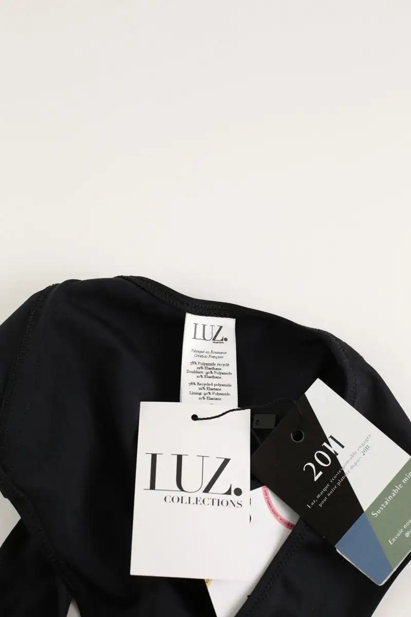 Maillot de bain Luz Serena Noir en Polyamide