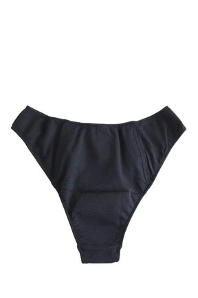 Maillot de bain Luz Serena noir texturé Noir en Polyamide