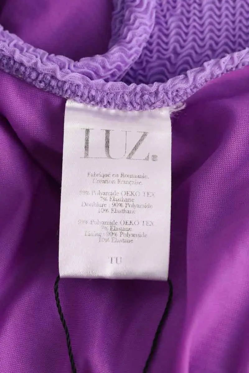 Maillot de bain Luz Violet en Synthétique