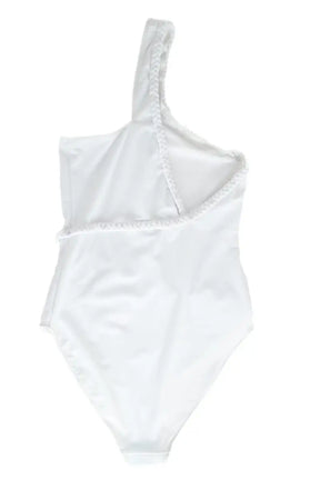 Maillot de bain Luz Yara Blanc en Polyamide