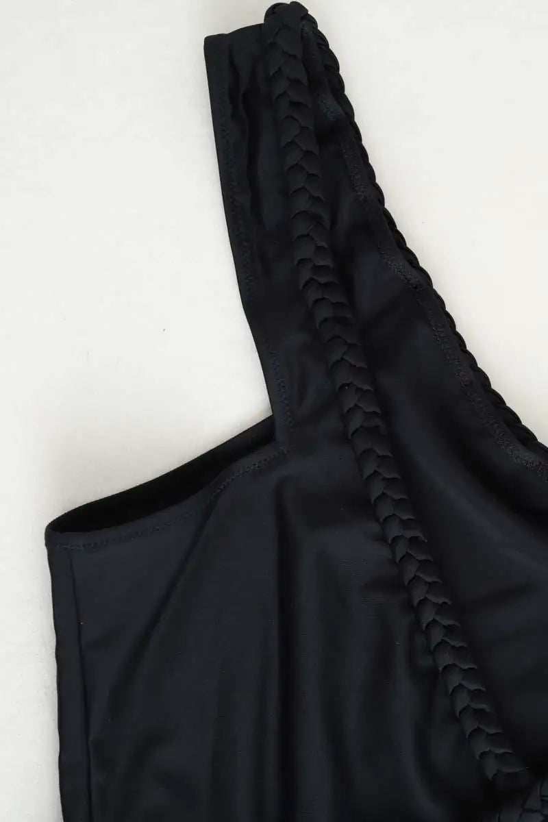 Maillot de bain Luz Yara Noir en Polyamide
