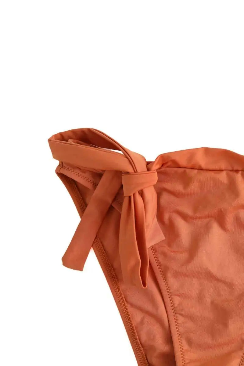 Maillot de bain Nénés Orange en Synthétique