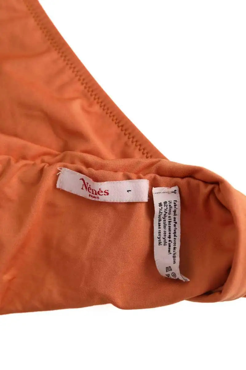 Maillot de bain Nénés Orange en Synthétique