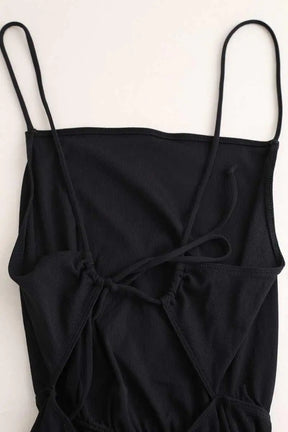 Maillot de bain Noo Noir en Polyamide