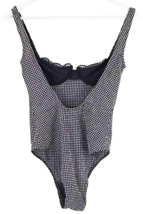 Maillot de bain Rouje Noir en Synthétique