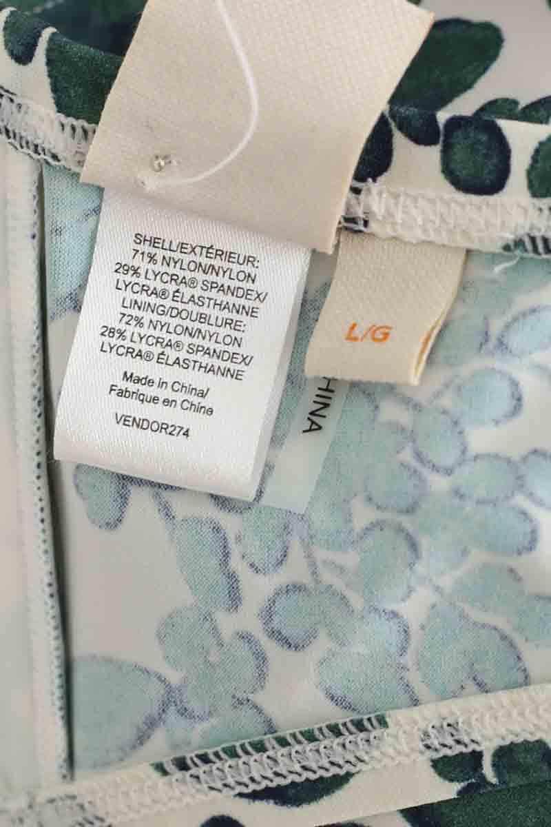 Maillot de bain Tory Burch Vert en Polyamide