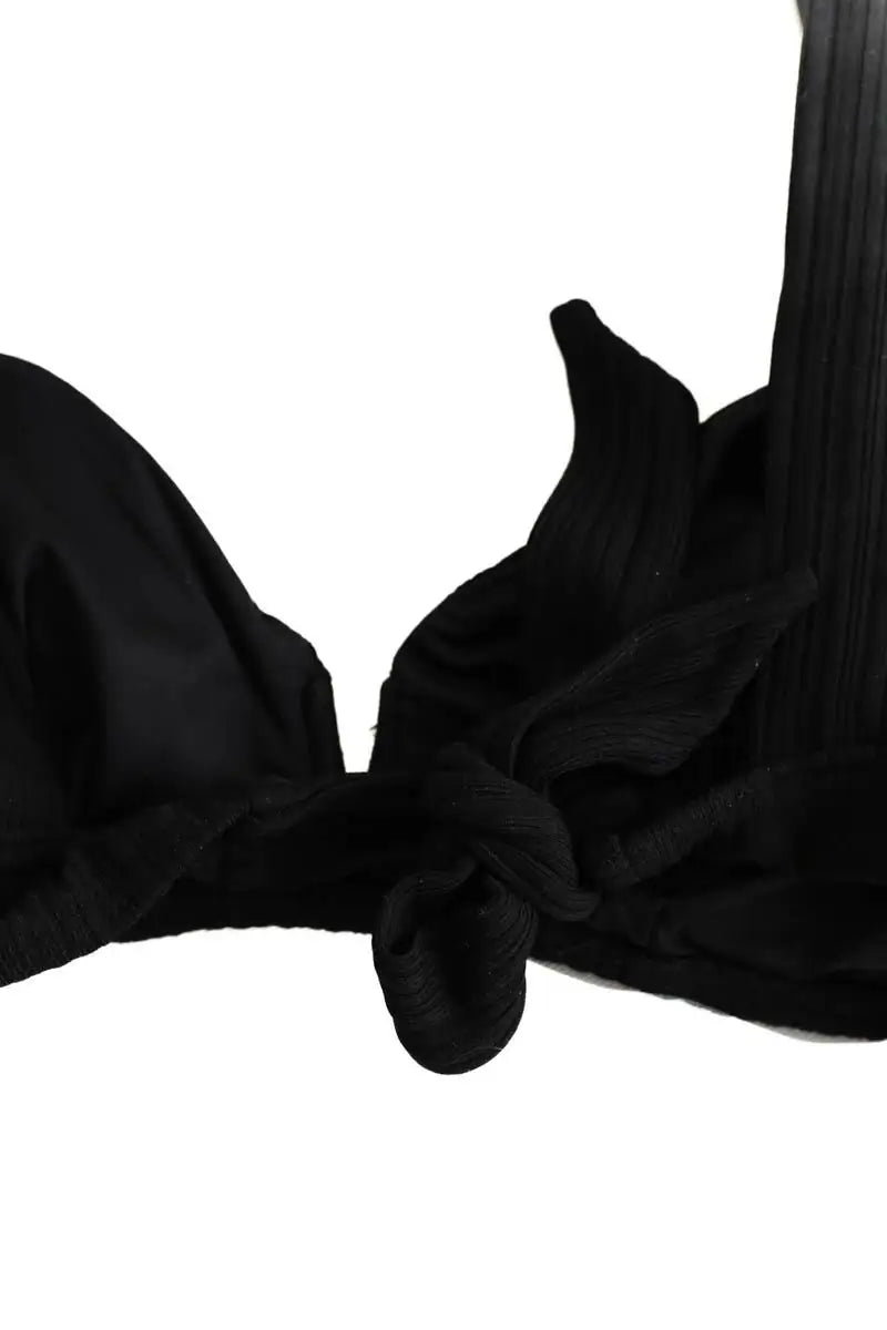 Maillot de bain Ysé Plage déserte Noir en Polyamide