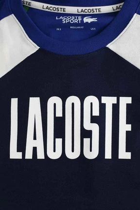 Maillot de sport Lacoste Bleu en Polyester