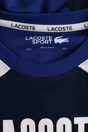 Maillot de sport Lacoste Bleu en Polyester