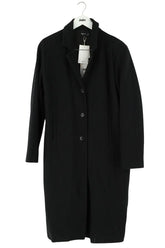 Manteau Agnès B. Noir en Coton, taille M - Seconde Main