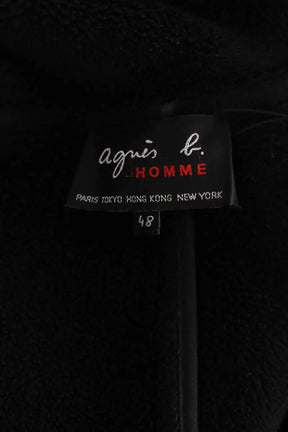 Manteau Agnès B. Noir en Synthétique