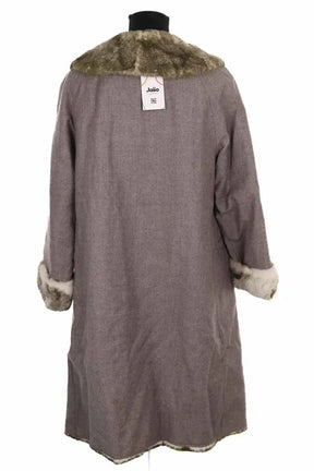 Manteau Alberta Ferretti Gris en Fourrure