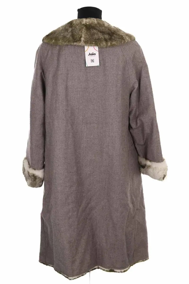 Manteau Alberta Ferretti Gris en Fourrure