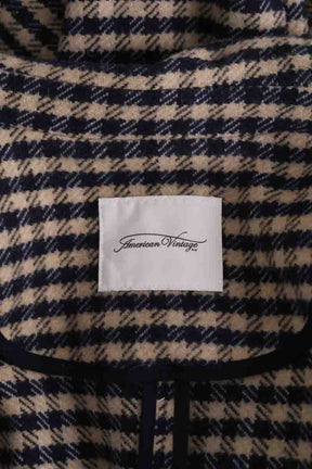 Manteau American Vintage Beige en Synthétique