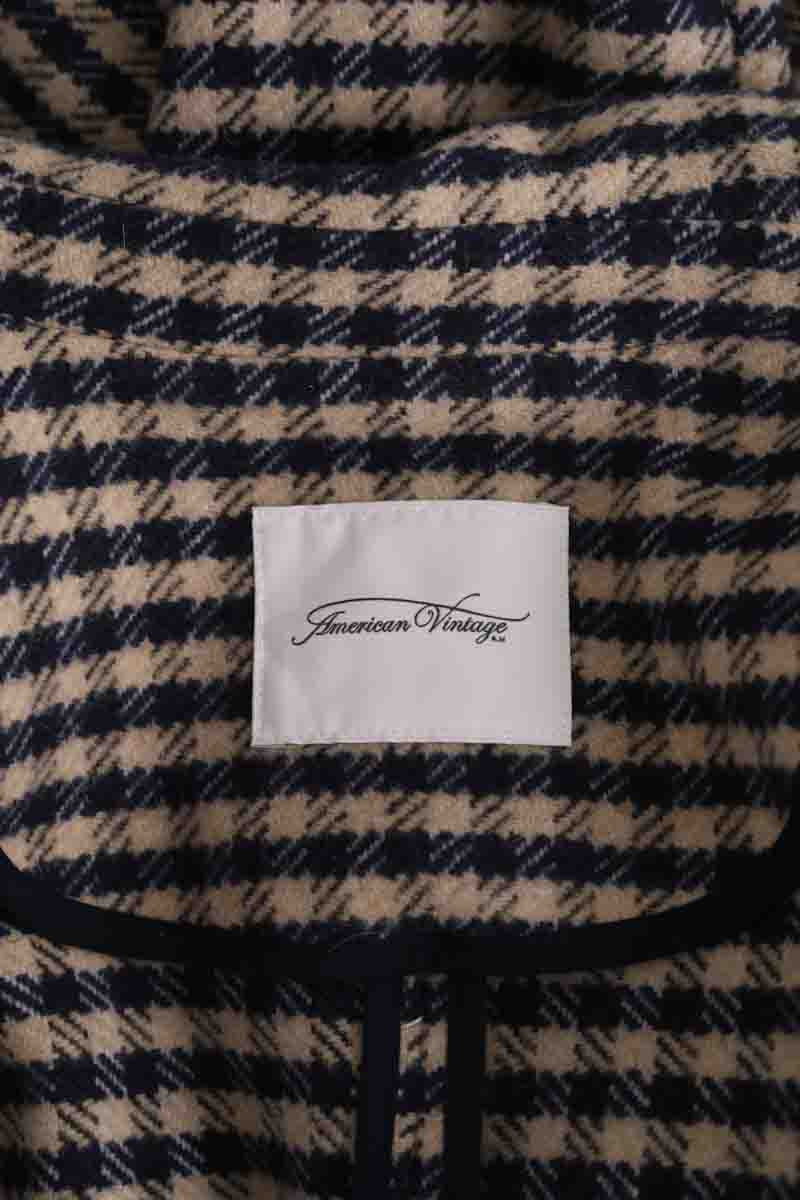 Manteau American Vintage Beige en Synthétique