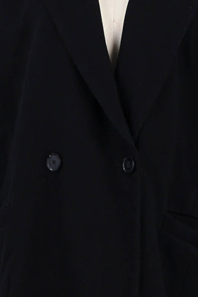 Manteau American Vintage Noir en Laine