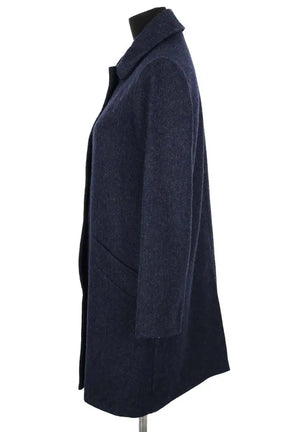 Manteau APC Marine en Laine