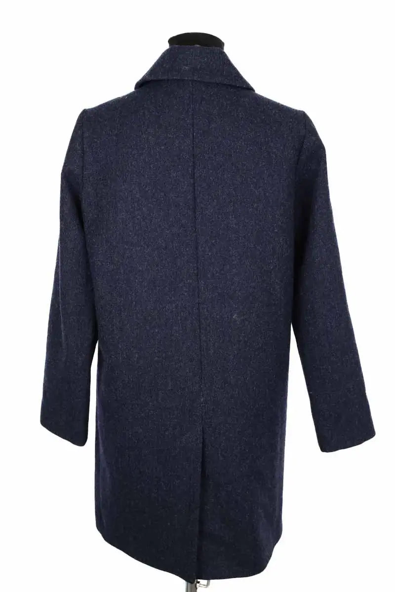 Manteau APC Marine en Laine
