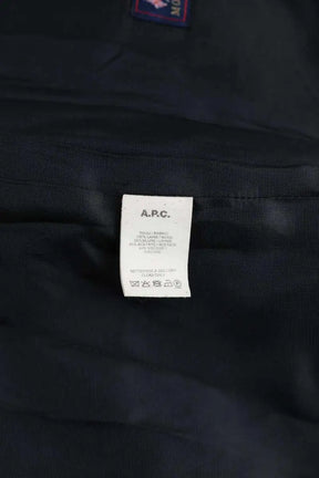 Manteau APC Marine en Laine