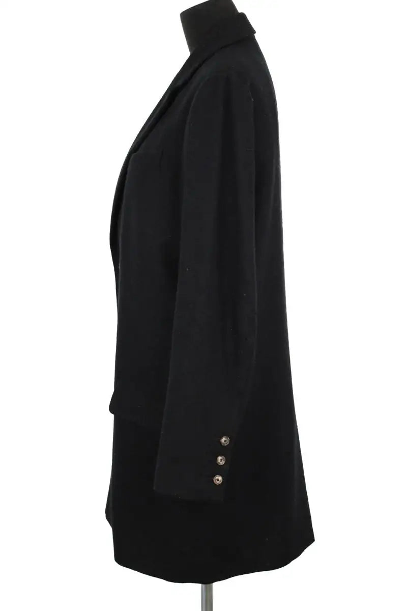Manteau APC Noir en Laine