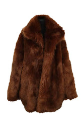 Manteau ARK/8 Marron en Synthétique, taille M - Seconde Main