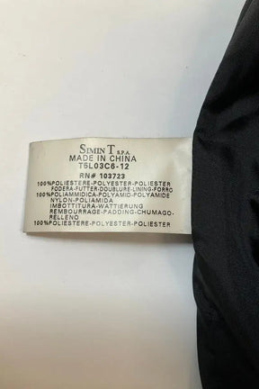 Manteau Armani Jeans Noir en Synthétique