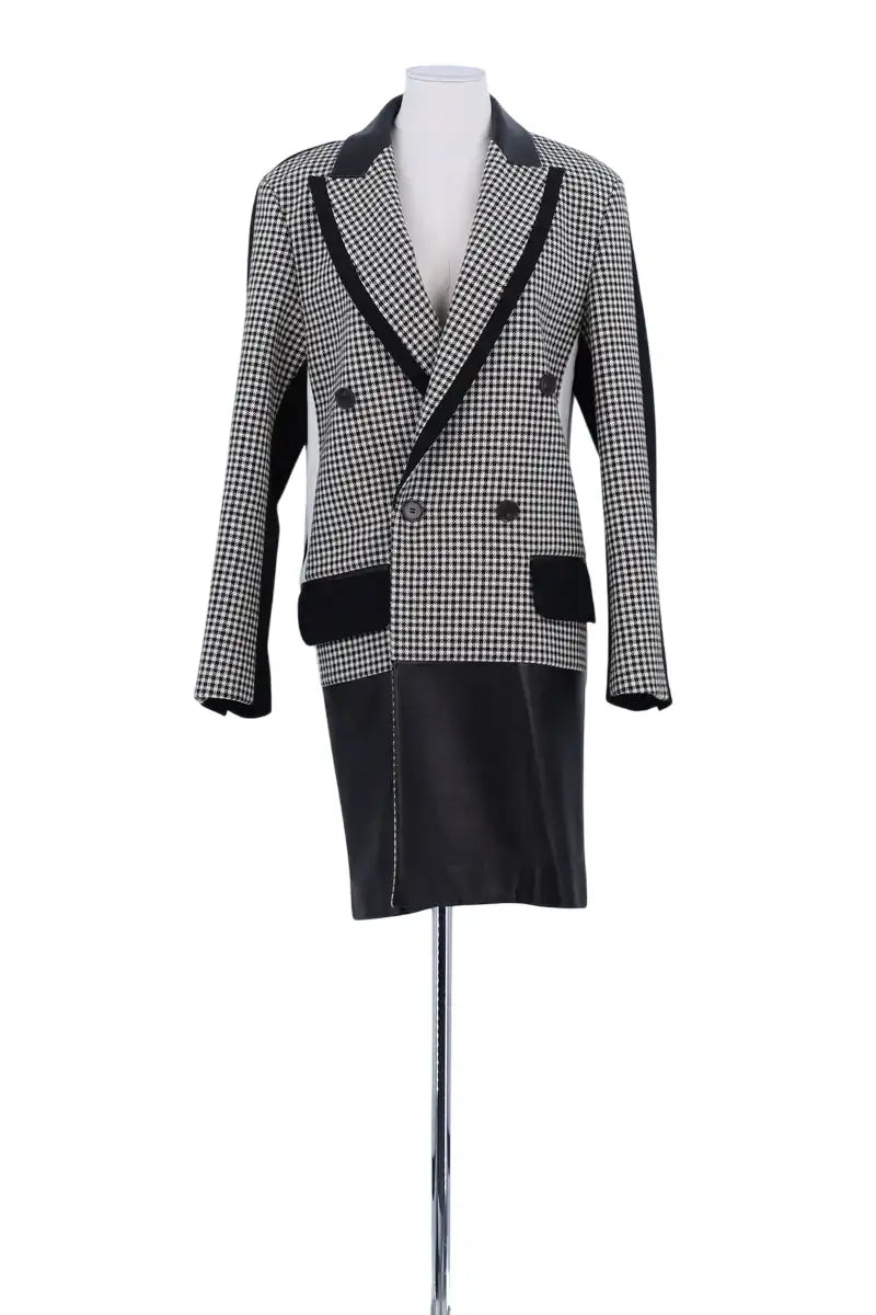 Manteau Barbara Bui Noir en Laine, taille M - Seconde Main