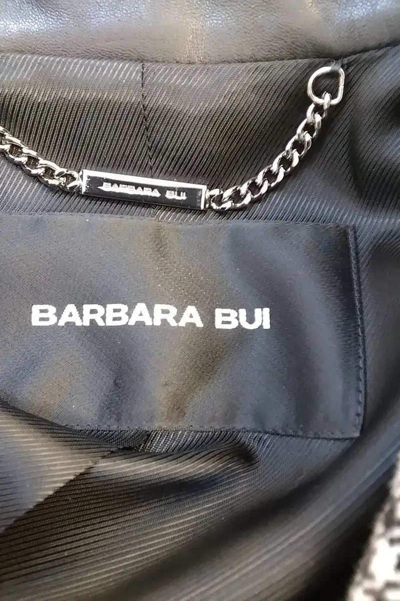 Manteau Barbara Bui Noir en Laine