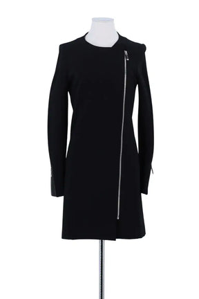 Manteau Barbara Bui Noir en Viscose, taille M - Seconde Main
