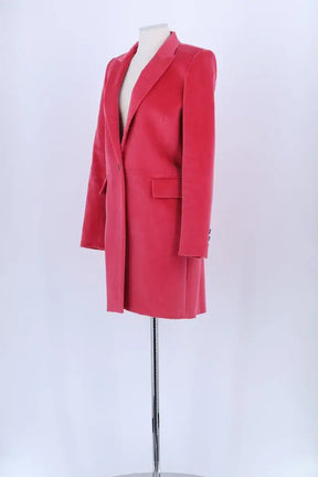 Manteau Barbara Bui Rose en Velours