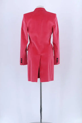 Manteau Barbara Bui Rose en Velours
