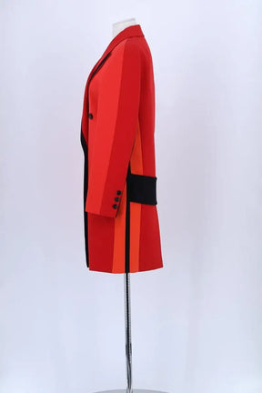 Manteau Barbara Bui Rouge en Synthétique