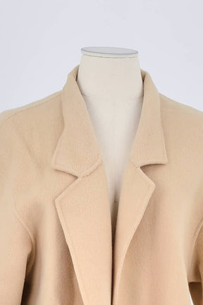 Manteau Bash Beige en Laine